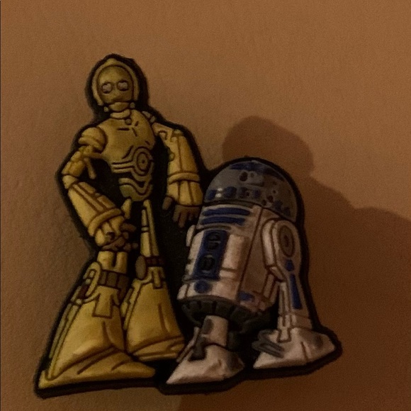 Crocs Jibbitz-Star Wars set of 4- gently used-Hard to find pieces. - Picture 2 of 6